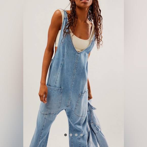 Free People Pants - COPY - COPY - Free People High Roller Jumpsuit